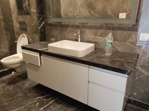 Bathroom in 3 BHK Builder Floor at Gulmohar Park – for Rent