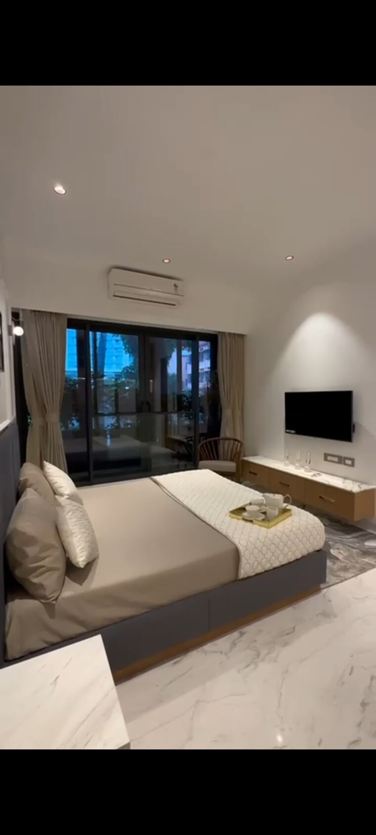 Master Bedroom, the-aga-hall-estate 2 Bedroom 841 Sq.Ft. Apartment In Mazgaon Mumbai 9646552