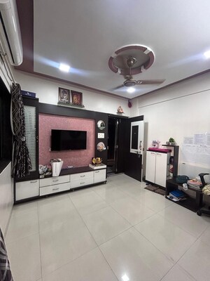 Living Room in 1 BHK Apartment at Gokul Galaxy Kandivali East, Kandivali East – for Sale