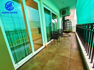 Balcony in 3 BHK Apartment at Motia Harmony Greens, Kishanpura – for Sale