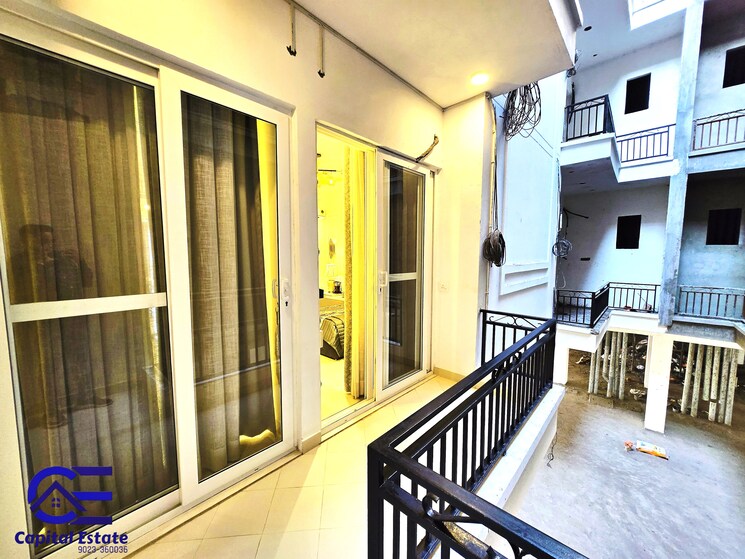 Balcony, prem-apartment 3 Bedroom 1682 Sq.Ft. Apartment In Pir Machalla Zirakpur 9646607