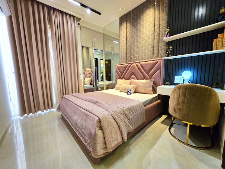 Bedroom, prem-apartment 3 Bedroom 1682 Sq.Ft. Apartment In Pir Machalla Zirakpur 9646607