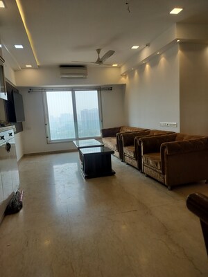 Living Room in 2 BHK Apartment at Kanakia Paris, Bandra East – for Rent