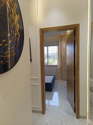 Building Lobby in 3 BHK Apartment at Shekhar NB Towers, Moshi – for Rent