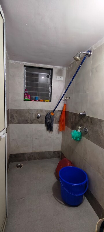 Bathroom in 1 BHK Apartment at Kharegaon – for Rent