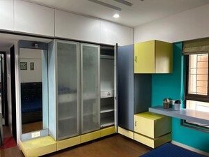 Master Bedroom in 3 BHK Apartment at Kalpataru Estate, Pimple Gurav – for Rent