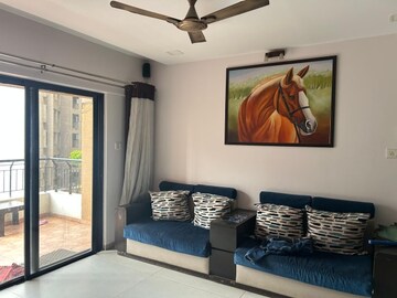 Living Room in 3 BHK Apartment at Kalpataru Estate, Pimple Gurav – for Rent