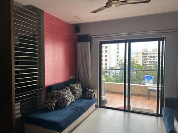 Living Room in 3 BHK Apartment at Kalpataru Estate, Pimple Gurav – for Rent