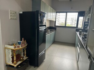Kitchen in 3 BHK Apartment at Kalpataru Estate, Pimple Gurav – for Rent