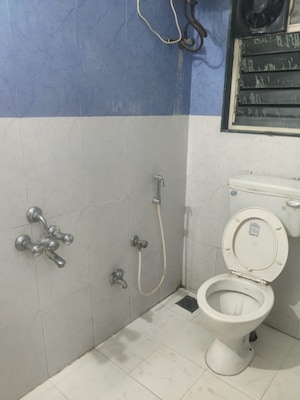 Bathroom in 1 BHK Apartment at Omkar Heights Pimple Gurav, Pimple Gurav – for Sale