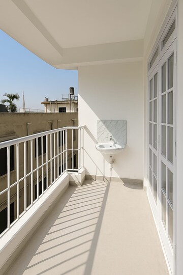 Balcony in 2 BHK Villa at Nayanpur – for Rent