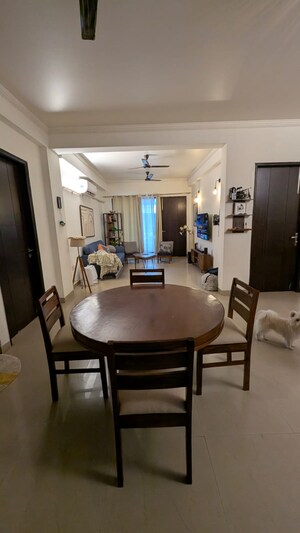 Living Room in 3 BHK Builder Floor at Ansal Esencia - Sovereign Floors, Sector 67 – for Rent