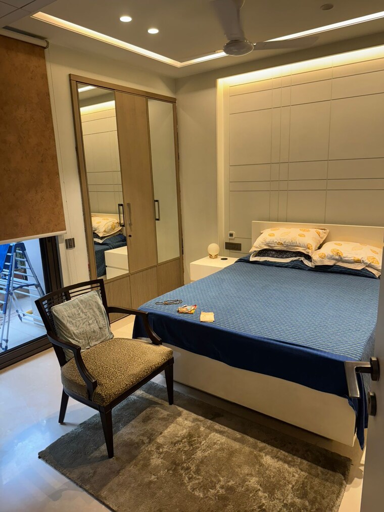 Master Bedroom, anand niketan 2 Bedroom 400 Sq.Yd. Builder Floor In Anand Niketan Delhi 9646693