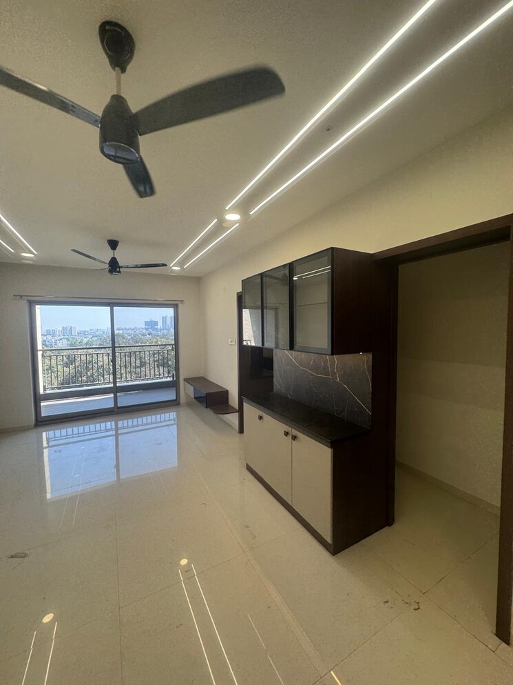 Living Room, frontline-seven 3 Bedroom 1935 Sq.Ft. Apartment In Kokapet Hyderabad 9646718