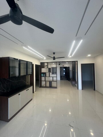 Living Room in 3 BHK Apartment at Frontline Seven, Kokapet – for Rent