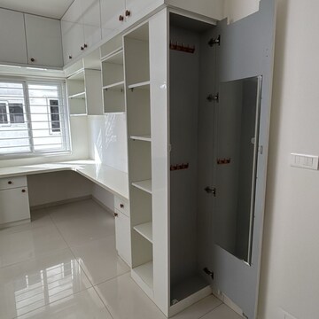 Kitchen in 3 BHK Apartment at Rajapushpa Provincia, Narsingi – for Rent