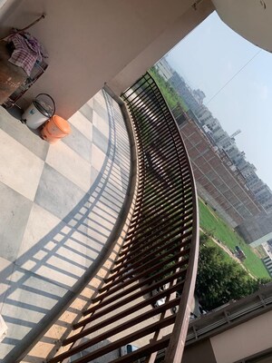 Balcony in 3 BHK Apartment at Fortune Victoria Heights, Dhakoli – for Rent