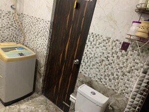 Bathroom in 3 BHK Apartment at Fortune Victoria Heights, Dhakoli – for Rent