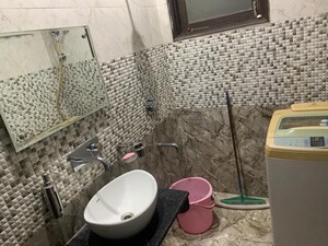 Bathroom in 3 BHK Apartment at Fortune Victoria Heights, Dhakoli – for Rent