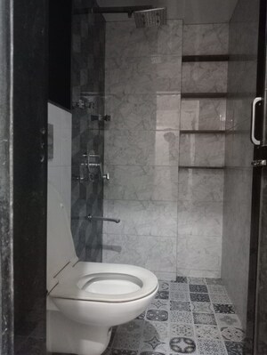 Bathroom in 1 BHK Apartment at Pleasant CHS Malad, Malad West – for Rent