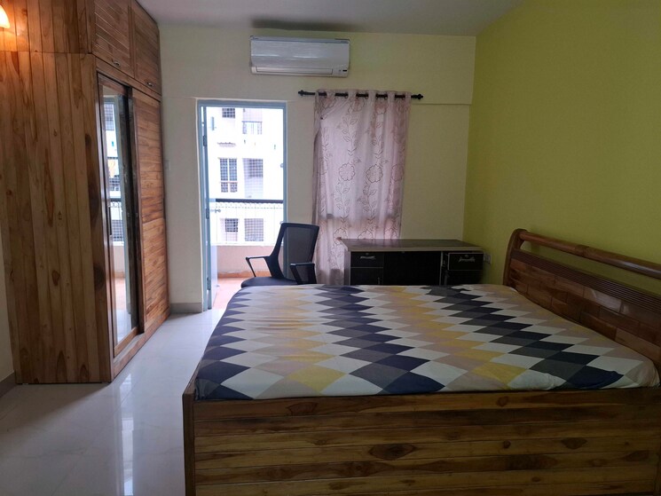 Bedroom, goel-ganga-constella 3 Bedroom 1350 Sq.Ft. Apartment In Kharadi Pune 9646780