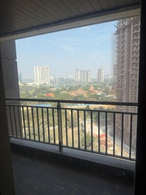 Balcony in 3 BHK Apartment at Frontline Seven, Kokapet – for Rent