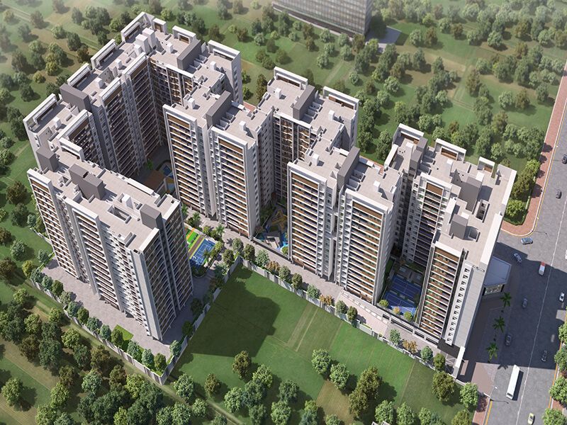 3 BHK + Servant Room 1080 Sq.Ft. Apartment in Unique Youtopia