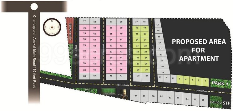 Exterior View, chandapura  1200 Sq.Yd. Plot In Chandapura Bangalore 9646824