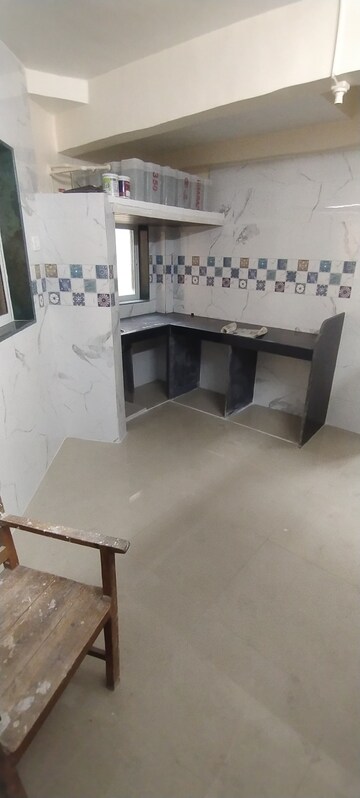 Kitchen in 1 BHK Apartment at Shree Sadguru CHS, Kalwa – for Sale