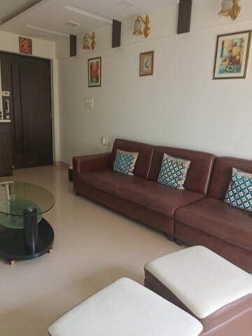 Living Room in 3 BHK Apartment at Nahar Iris Ivy, Andheri East – for Rent