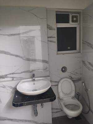 Bathroom in 1.5 BHK Apartment at Chandiwala Pearl Regency, Andheri West – for Rent