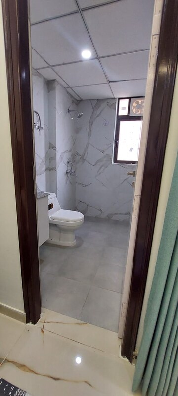 Bathroom in 2 BHK Apartment at SVP Gulmohur Garden Phase 2, Raj Nagar Extension – for Rent