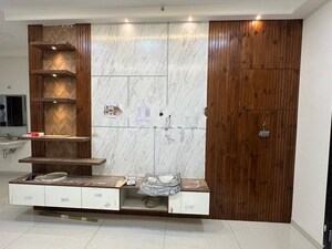 Living Room in 3 BHK Apartment at Rajapushpa Provincia, Narsingi – for Rent