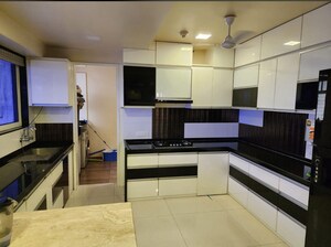Kitchen in 3.5 BHK Apartment at Kolte Patil Tuscan Estate, Kharadi – for Rent