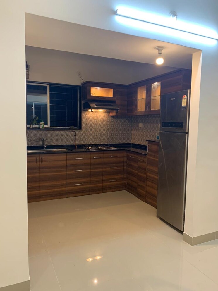 Kitchen, vanaz-corner 2 Bedroom 600 Sq.Ft. Apartment In Kothrud Pune 9647079
