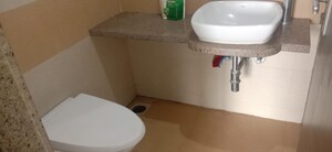 Bathroom in 1 BHK Apartment at Satellite Royale, Goregaon East – for Rent