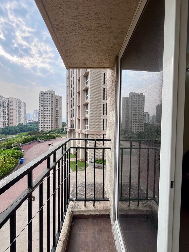 Balcony, jangid-galaxy 3 Bedroom 930 Sq.Ft. Apartment In Ghodbunder Road Thane 9647227