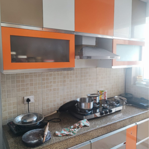 Kitchen in 3 BHK Apartment at Emaar Gurgaon Greens, Sector 102 – for Rent
