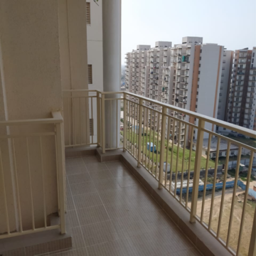 Balcony in 3 BHK Apartment at Emaar Gurgaon Greens, Sector 102 – for Rent