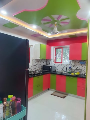 Bedroom in 3 BHK Apartment at Vajras Jasmine County, Puppalaguda – for Rent