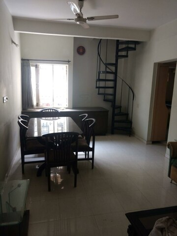 Living Room in 3 BHK Apartment at Vastrapur – for Rent