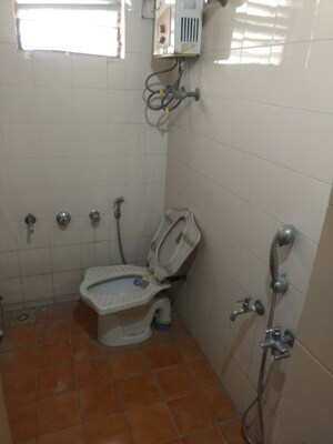 Bathroom in 3 BHK Apartment at Vastrapur – for Rent