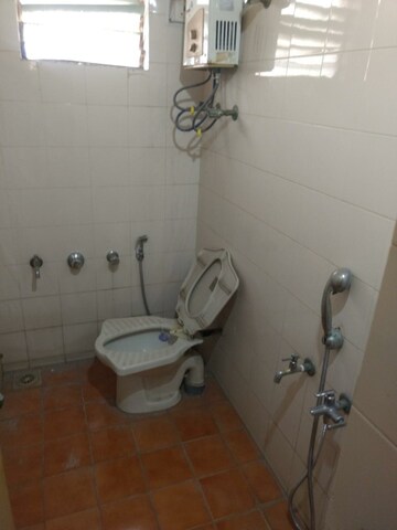 Bathroom in 3 BHK Apartment at Vastrapur – for Rent