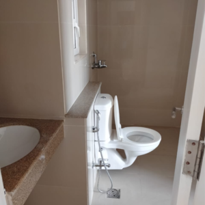 Bathroom in 3 BHK Apartment at Emaar Gurgaon Greens, Sector 102 – for Rent