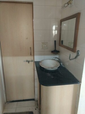 Bathroom in 3 BHK Apartment at Vastrapur – for Rent
