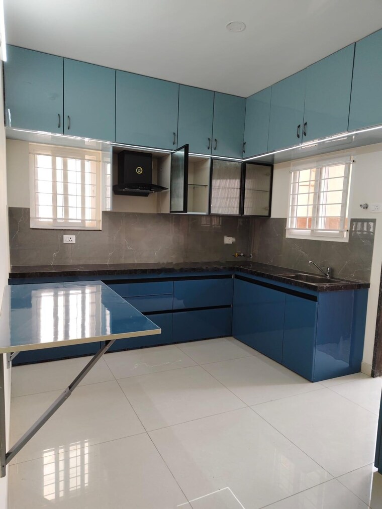 Kitchen, my-home-tridasa 3 Bedroom 1843 Sq.Ft. Apartment In Tellapur Hyderabad 9647271