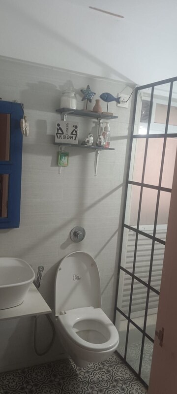 Bathroom in 2 BHK Apartment at Jagdale Amizra, Vartak Nagar – for Sale