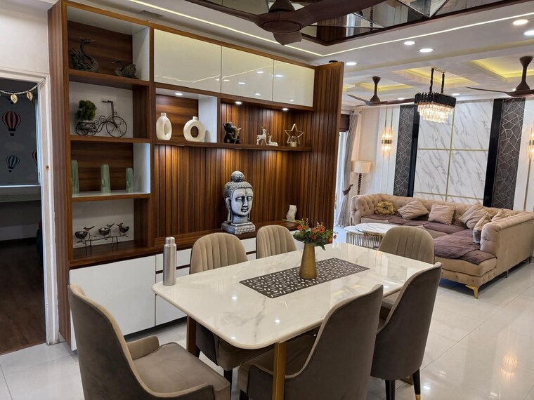 Living Room, saket 4 Bedroom 1900 Sq.Ft. Apartment In Saket Delhi 9647309