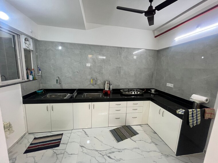 Kitchen, aurigaa-mirai 2 Bedroom 800 Sq.Ft. Apartment In Punawale Pune 9647307