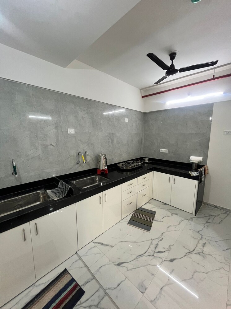 Kitchen, aurigaa-mirai 2 Bedroom 800 Sq.Ft. Apartment In Punawale Pune 9647307